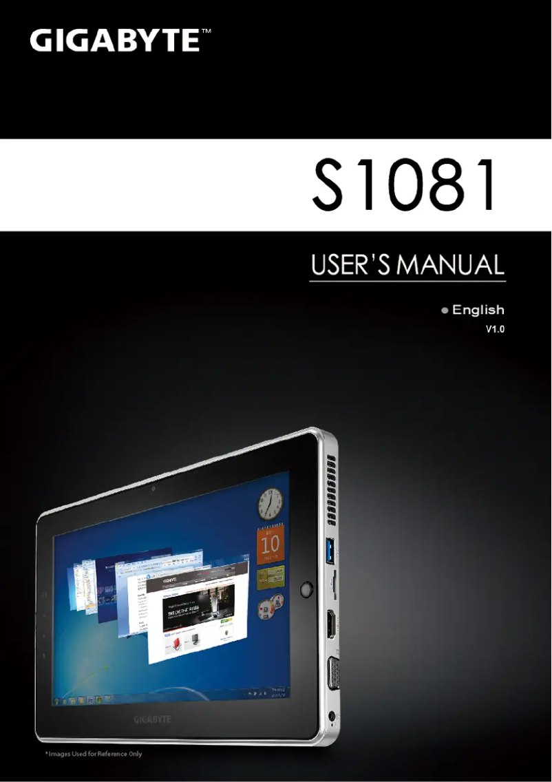 Page n°1 - Manuel utilisateur Gigabyte S1081