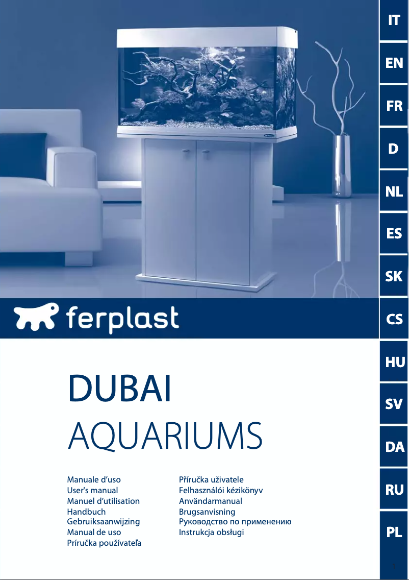 Página 1 del manual Manual de usuario Ferplast Dubai 80