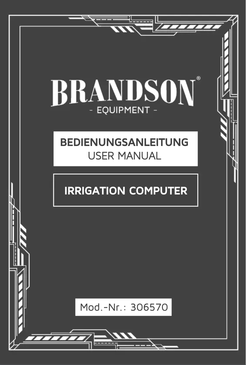 Page n°1 - Manuel utilisateur Brandson 306570