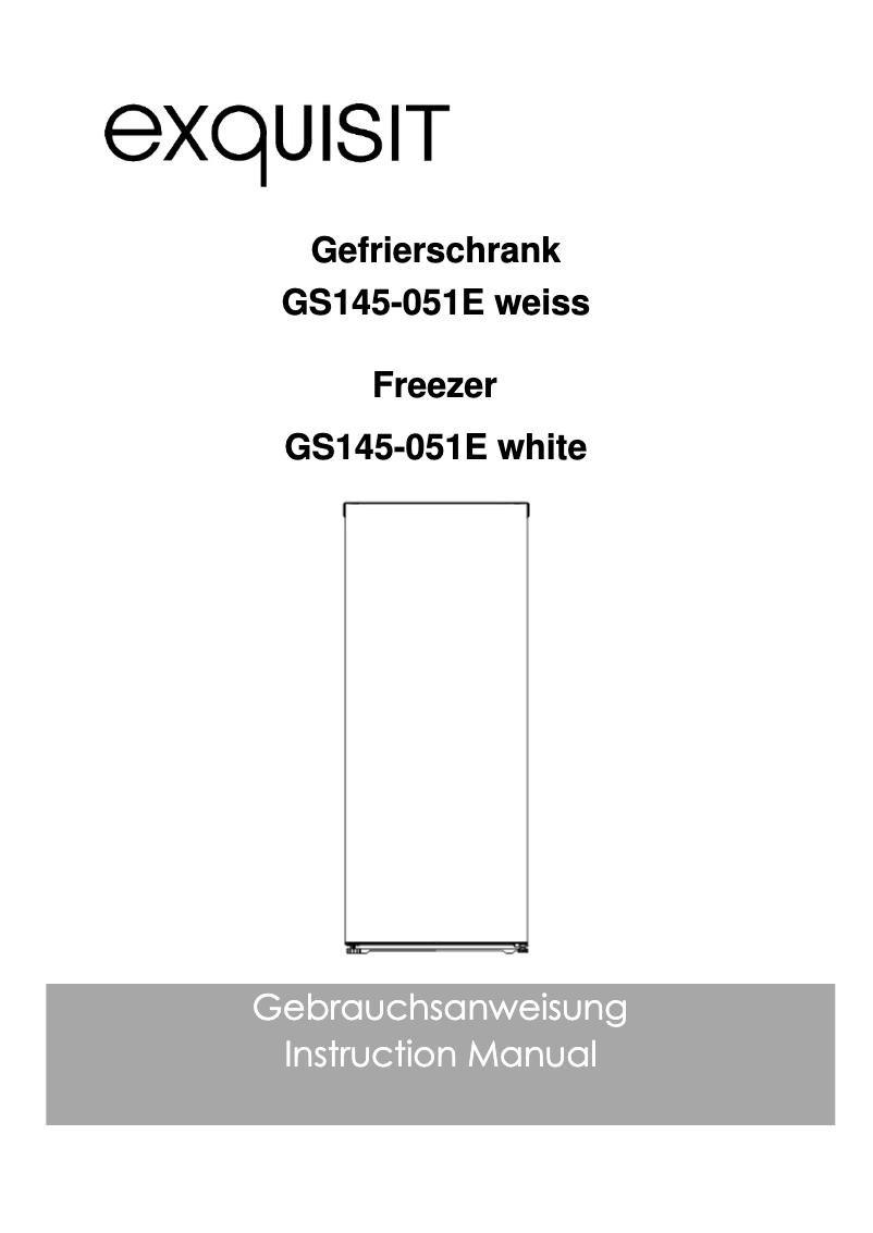 Image de la première page du manuel de l'appareil GS145-051E