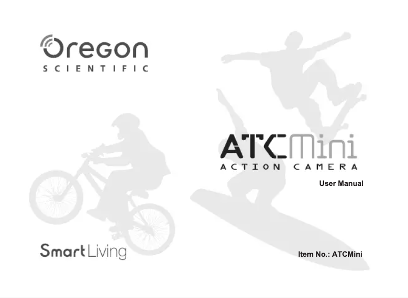 Page n°1 - Manuel utilisateur Oregon Scientific ATCMini