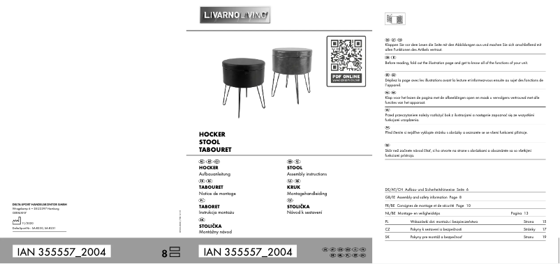 Página 1 del manual Manual de usuario Livarno Lux IAN 355557