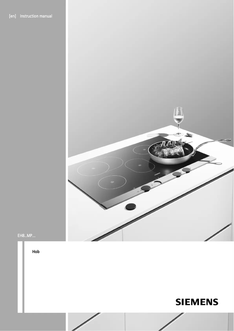 Image de la première page du manuel de l'appareil EH875MP17E