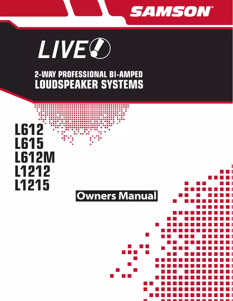 Image de la première page du manuel de l'appareil Live L615