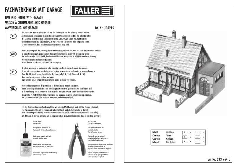 Image de la première page du manuel de l'appareil 130215