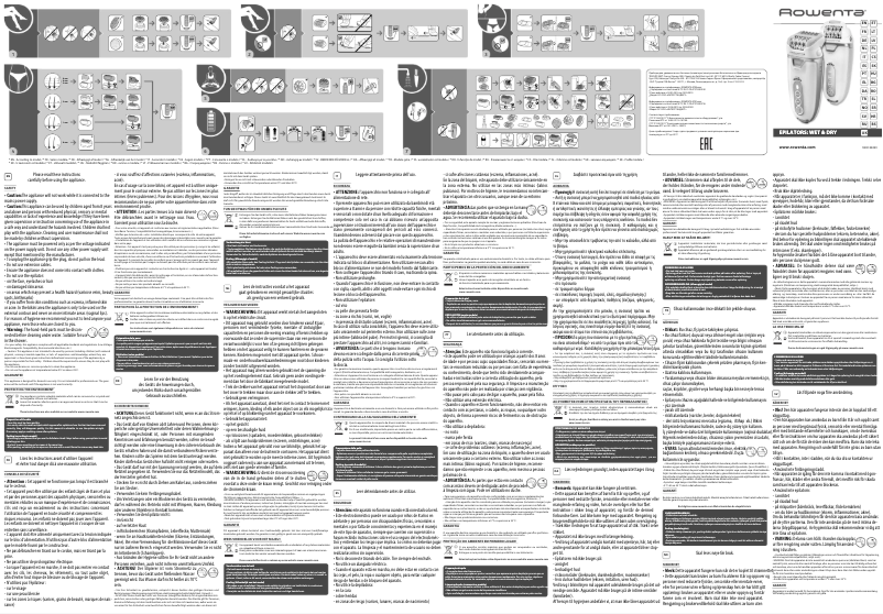 Page n°1 - Manuel utilisateur Rowenta Aquaperfect Soft EP9330E0