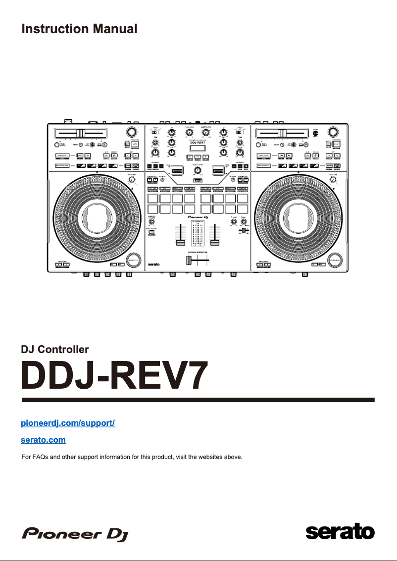 Página 1 del manual Manual de usuario Pioneer DDJ-REV7