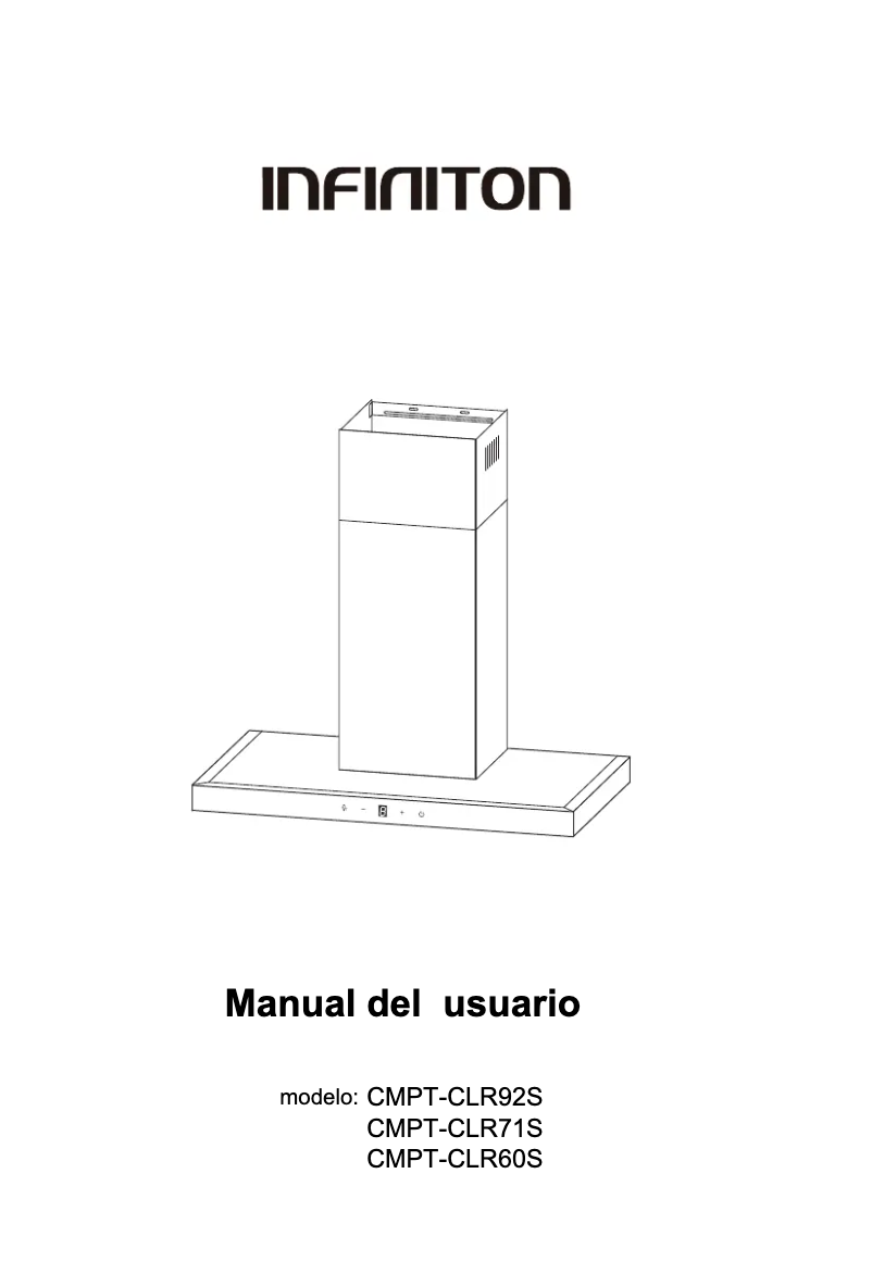 Image de la première page du manuel de l'appareil CMPT-CLR71S