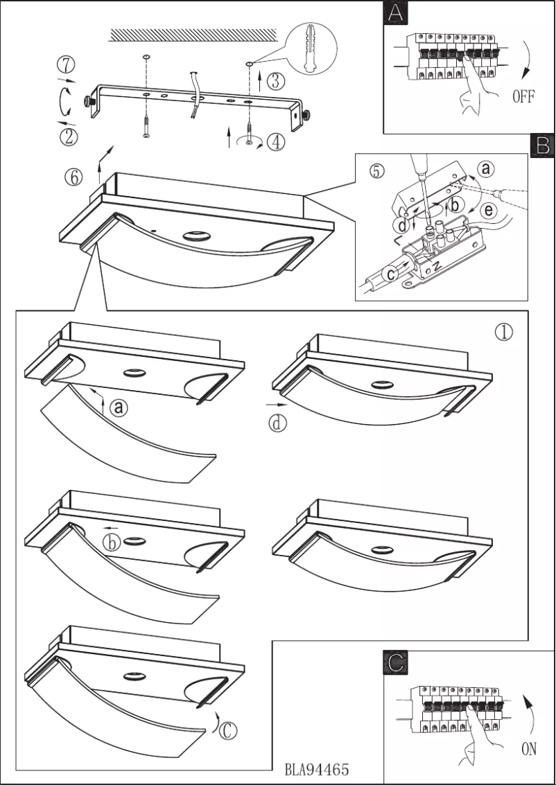 Page n°1 - Manuel utilisateur Eglo Wasao