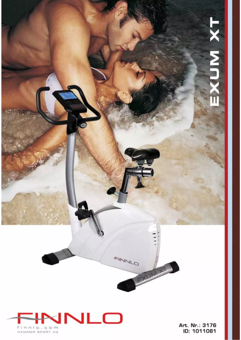 Page 1 de la notice Manuel utilisateur Finnlo Exum XT Snow 3176