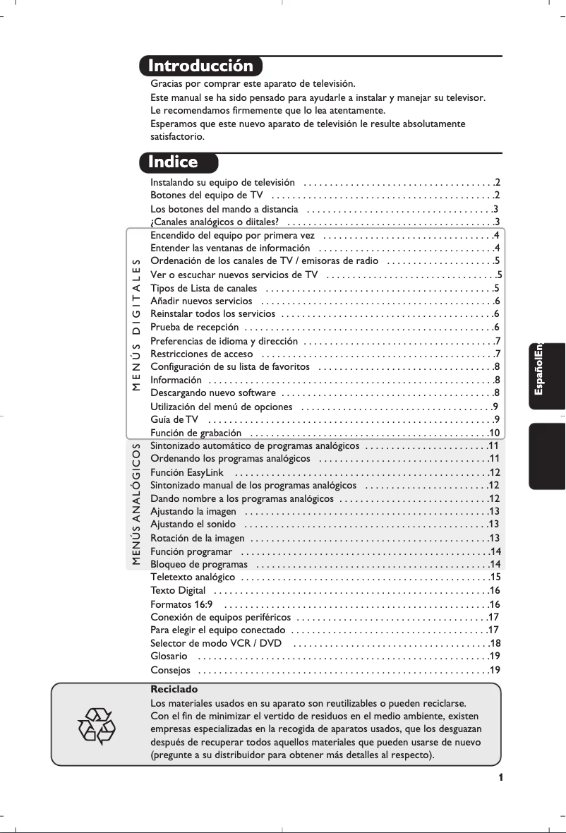 Page 1 of the manual User Manual Philips 28DW6558