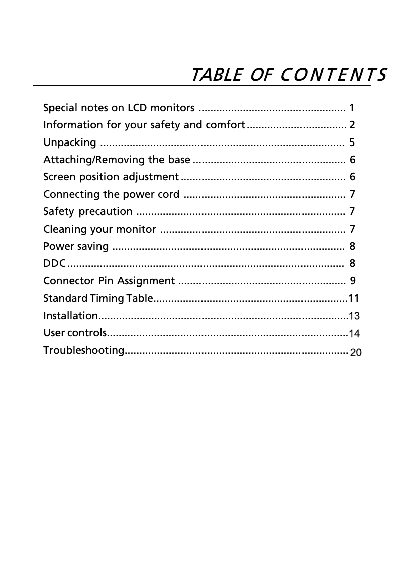 Image de la première page du manuel de l'appareil Maestro 195DXL