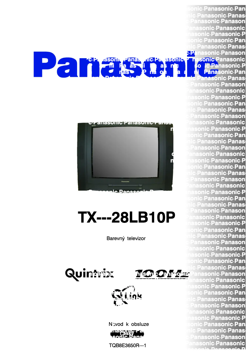 Página 1 del manual Manual de usuario Panasonic TX-28LB10P