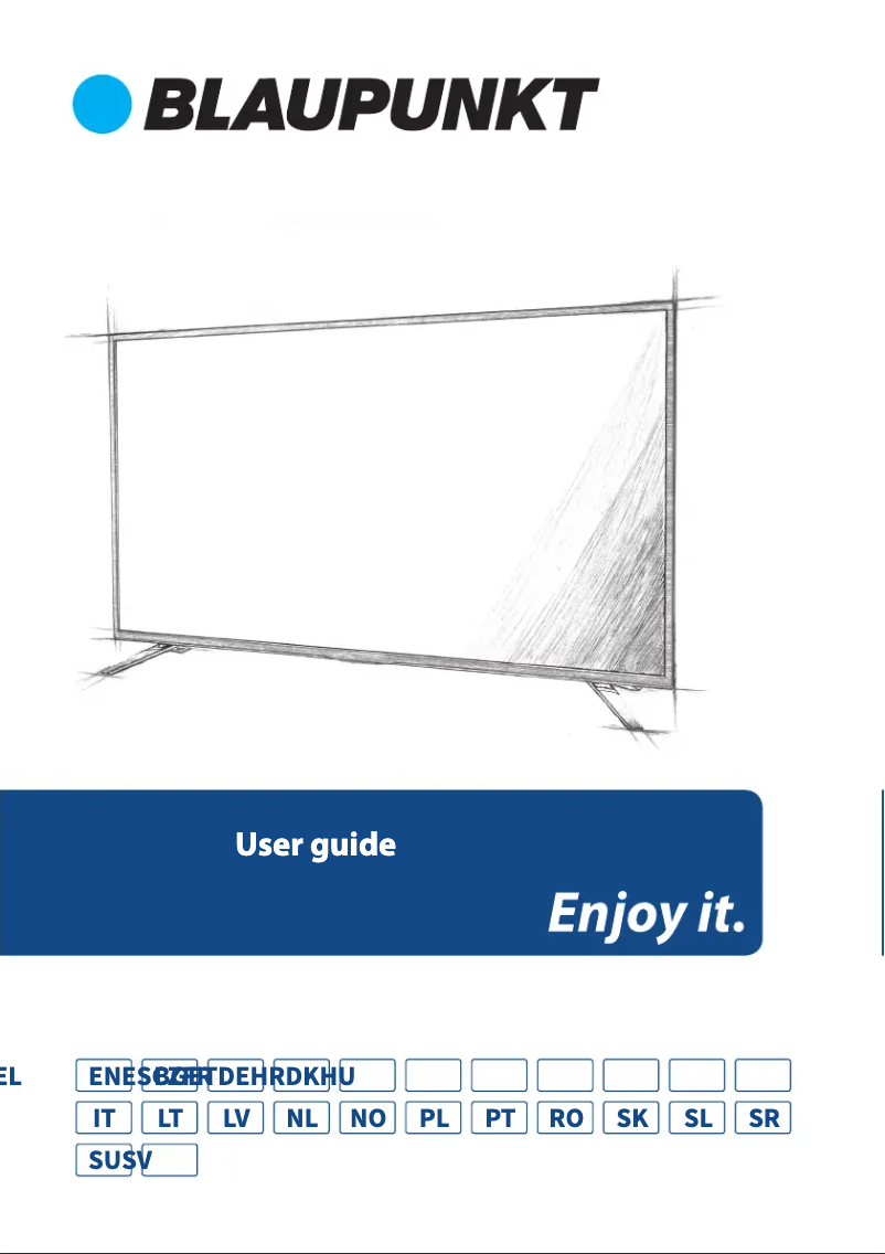 Page n°1 - Manuel utilisateur Blaupunkt BN32H1032EEB