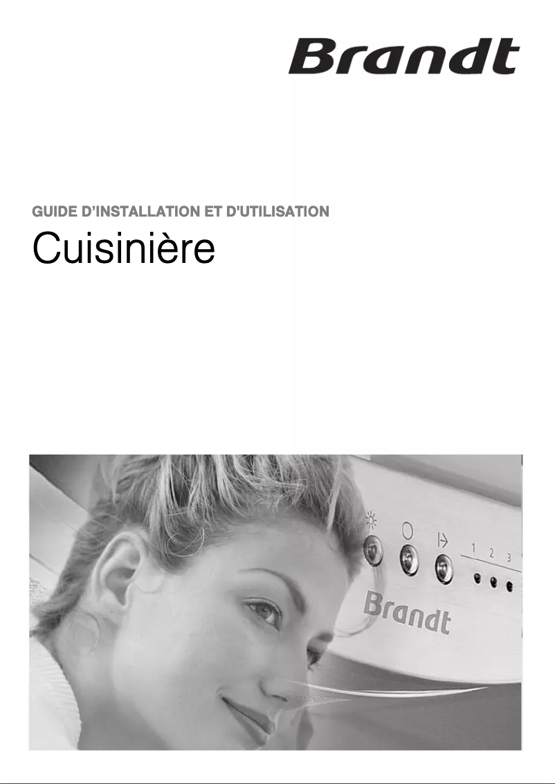 Página 1 del manual Manual de usuario Brandt KIC1204W