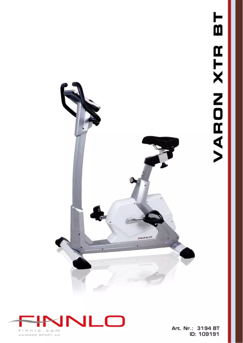 Page 1 de la notice Manuel utilisateur Finnlo Varon XTR BT