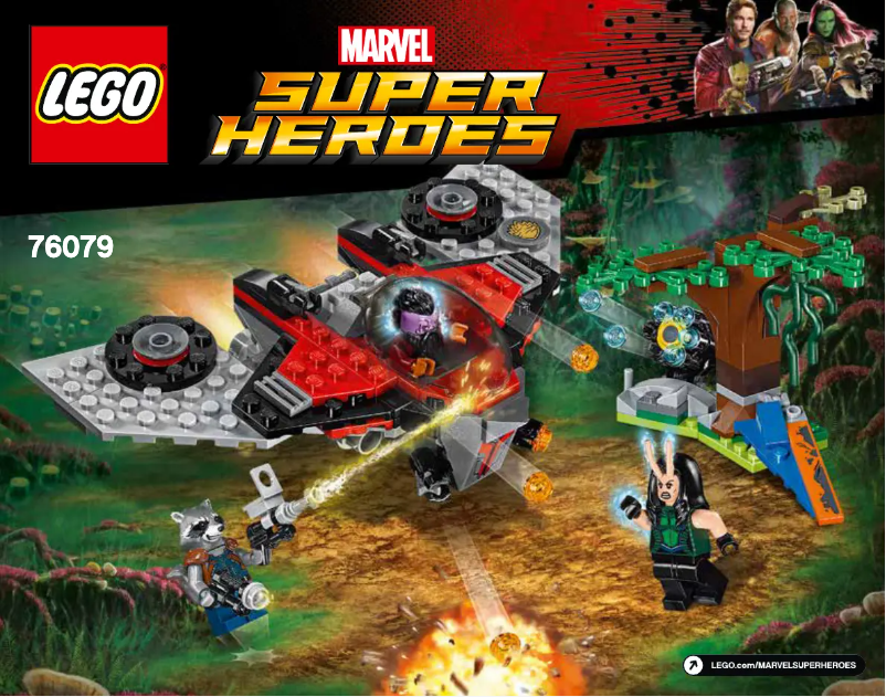 Page n°1 - Manuel utilisateur Lego Marvel Super Heroes 76079