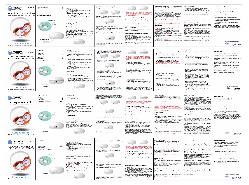 Page 1 de la notice Manuel utilisateur Imperii Electronics TE.03.0359.03
