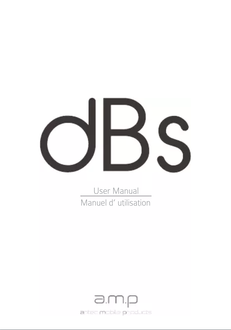 Image de la première page du manuel de l'appareil dBs