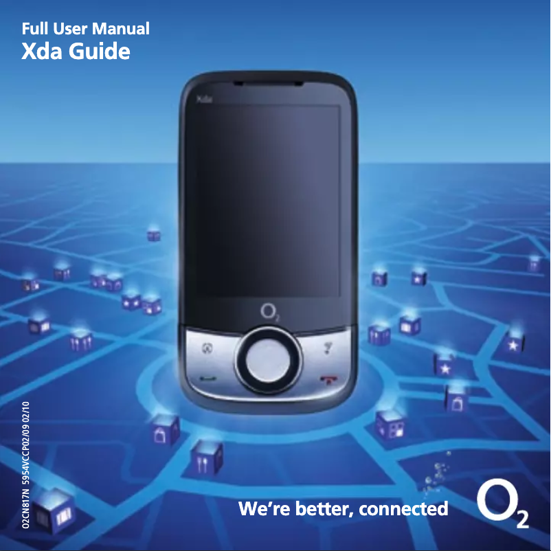 Page n°1 - Manuel utilisateur O2 XDA