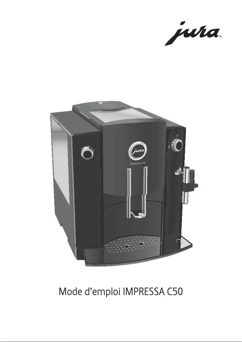 Page 1 de la notice Manuel utilisateur Jura IMPRESSA C55