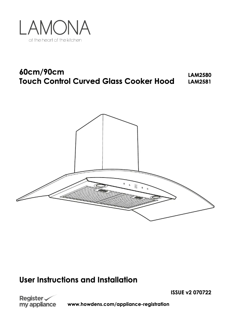 Page n°1 - Manuel utilisateur Lamona LAM2580