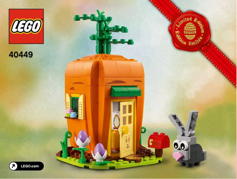 Page 1 de la notice Manuel utilisateur Lego Seasonal 40449
