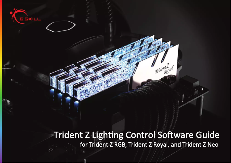 Image de la première page du manuel de l'appareil Trident Z