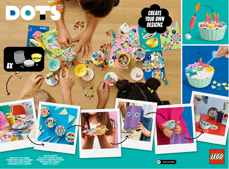 Page n°1 - Consignes visuelles Lego DOTS 41926