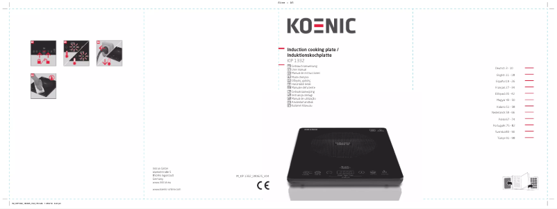 Page n°1 - Manuel utilisateur Koenic KIP 1332