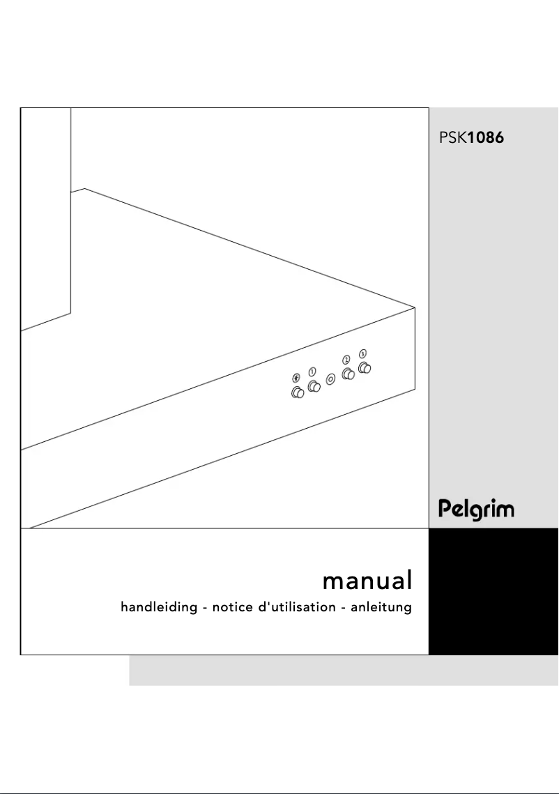 Page 1 of the manual User Manual Pelgrim PSK 1086