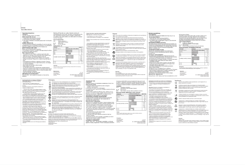 Image de la première page du manuel de l'appareil 840 DR