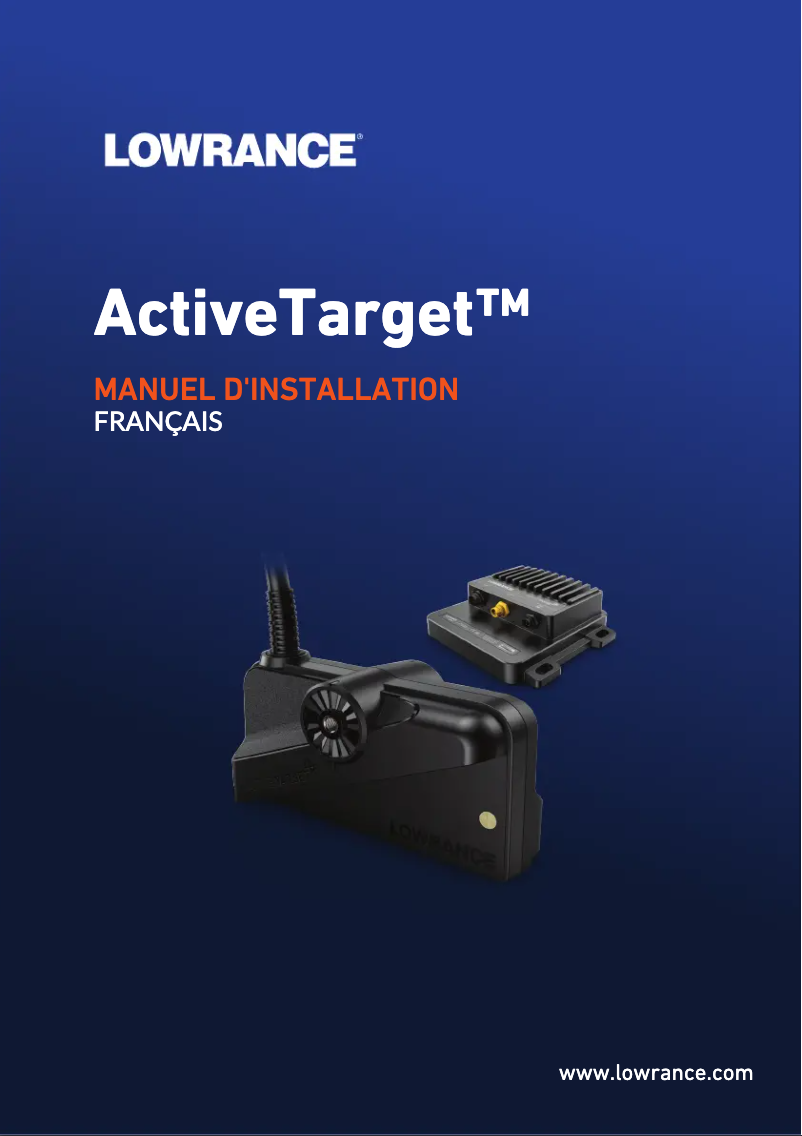 Page n°1 - Manuel utilisateur Lowrance ActiveTarget