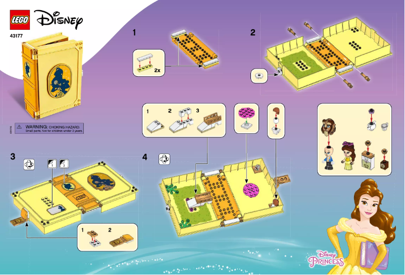Page 1 of the manual User Manual Lego Disney 43177