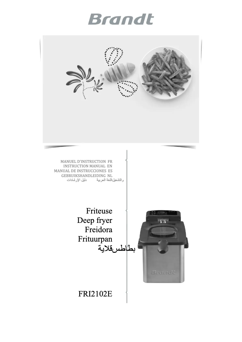 Page n°1 - Manuel utilisateur Brandt FRI2102E