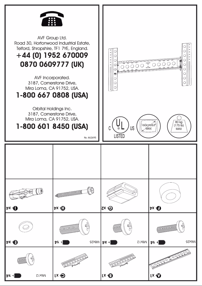 Página 1 del manual Manual de usuario AVF EL801B-A