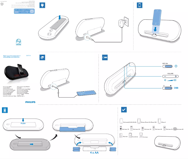 Image de la première page du manuel de l'appareil DS7510