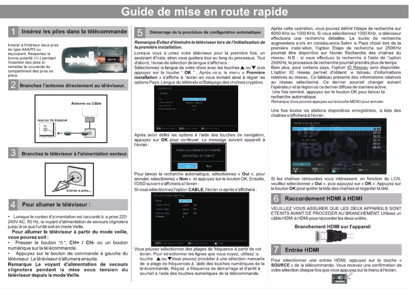 First page image of the manual for 32PFL2807H