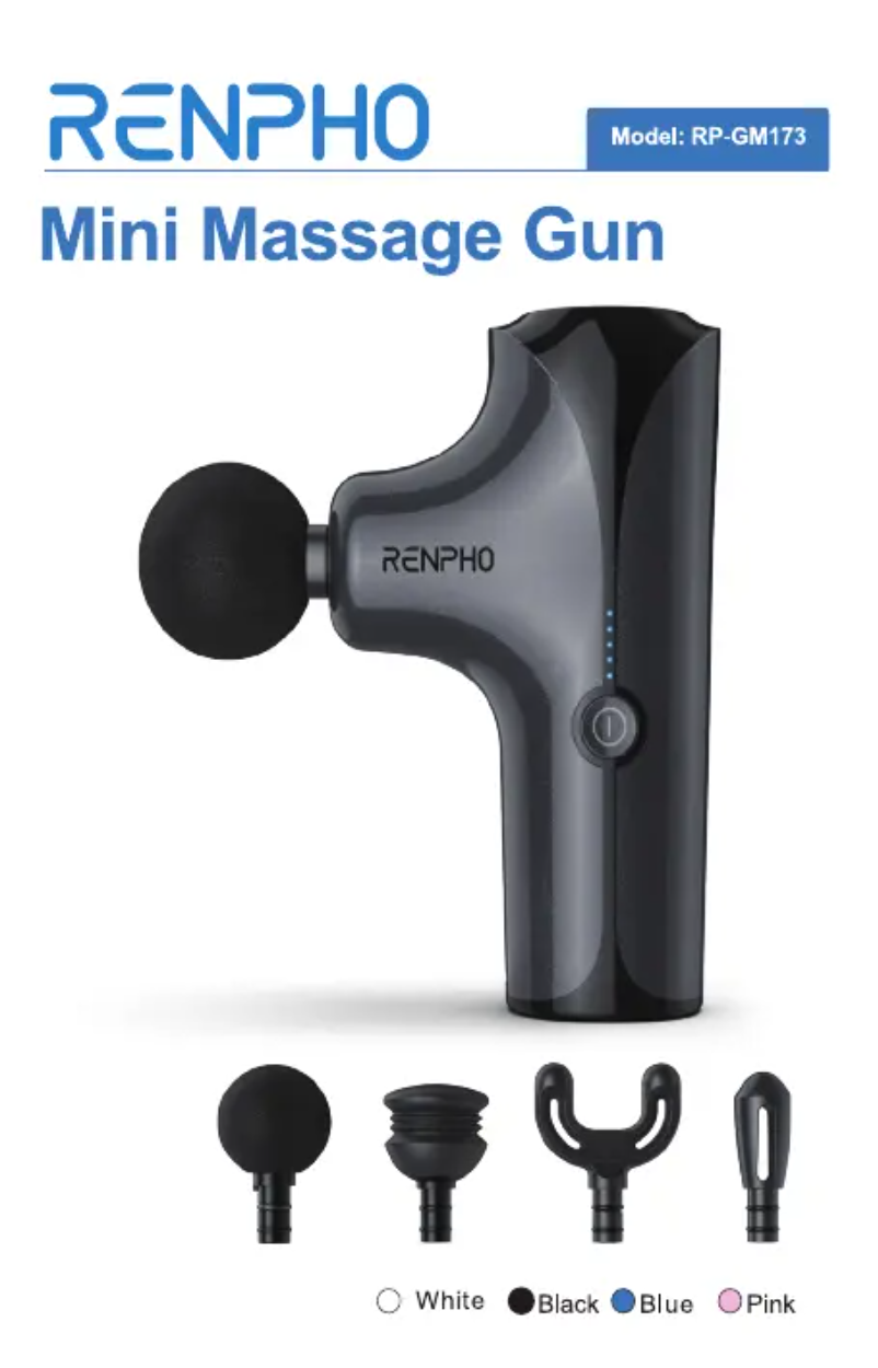 Image de la première page du manuel de l'appareil RP-GM173