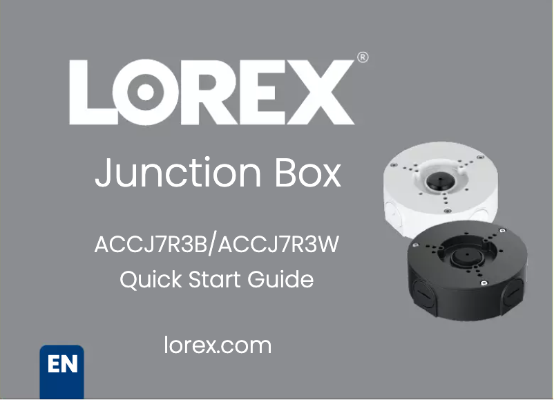 Página 1 del manual Manual de usuario Lorex ACCJ7R3W