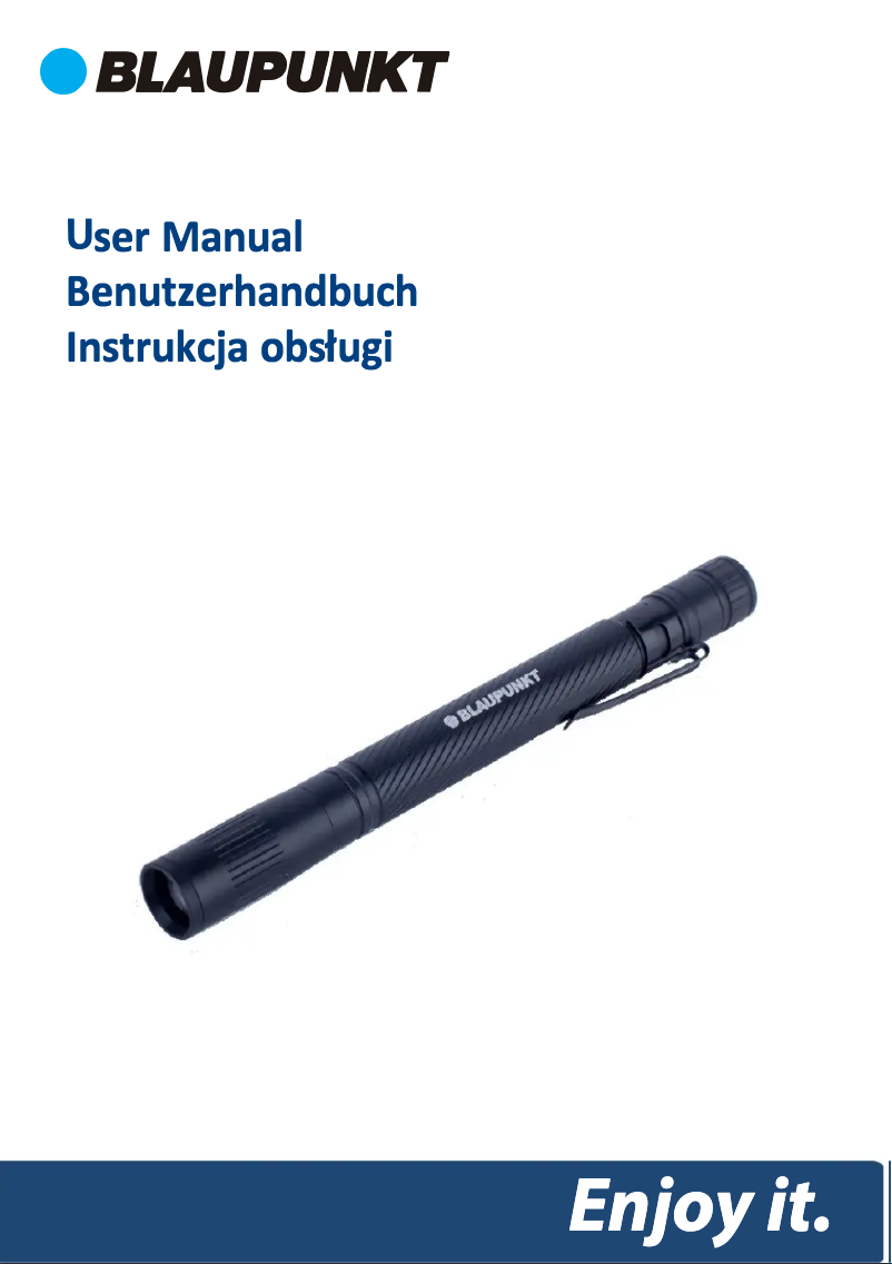 Page 1 de la notice Manuel utilisateur Blaupunkt LAAA-200