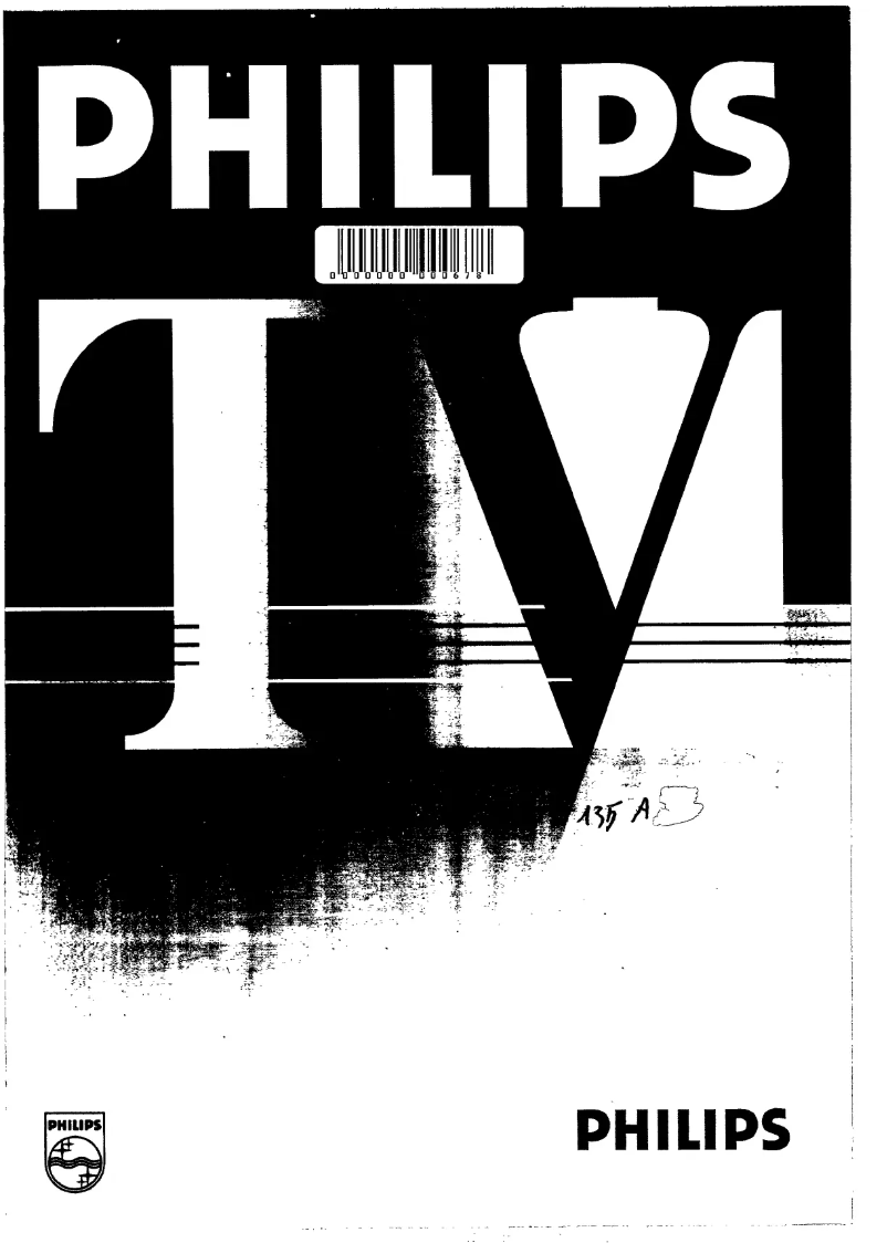 Image de la première page du manuel de l'appareil 14PT135A