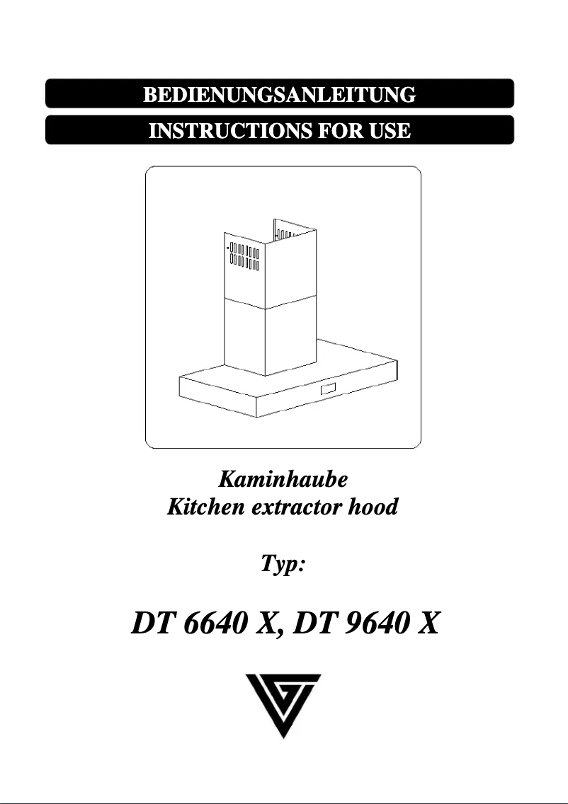 Image de la première page du manuel de l'appareil DT 6640X
