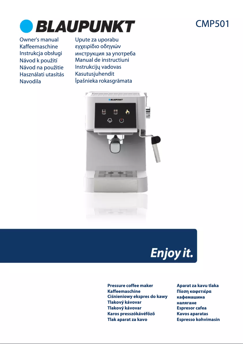 Page 1 de la notice Manuel utilisateur Blaupunkt CMP501