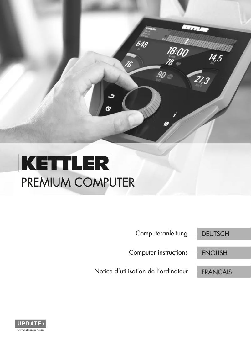 Image de la première page du manuel de l'appareil Tour 800