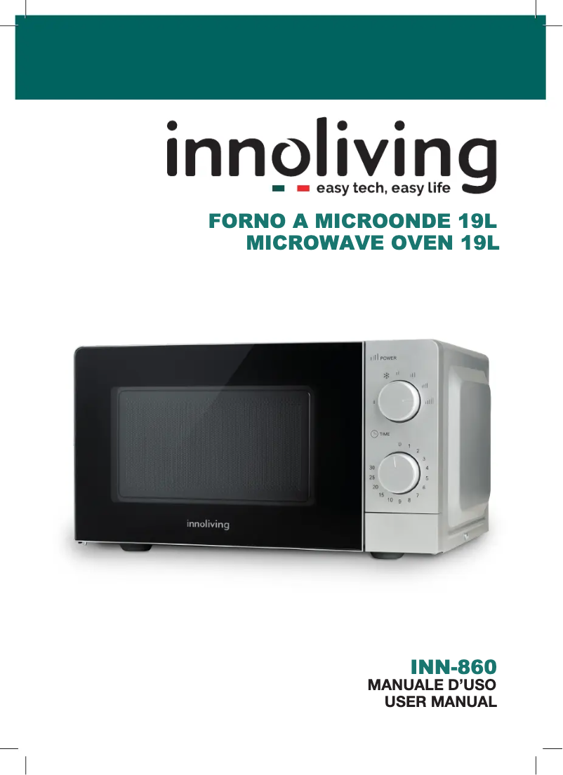 Page n°1 - Manuel utilisateur Innoliving INN-860