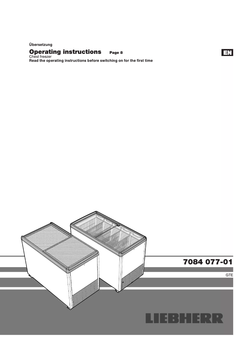 Image de la première page du manuel de l'appareil GTE 3302 D71