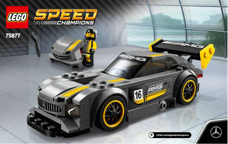 Page 1 de la notice Manuel utilisateur Lego Speed Champions 75877