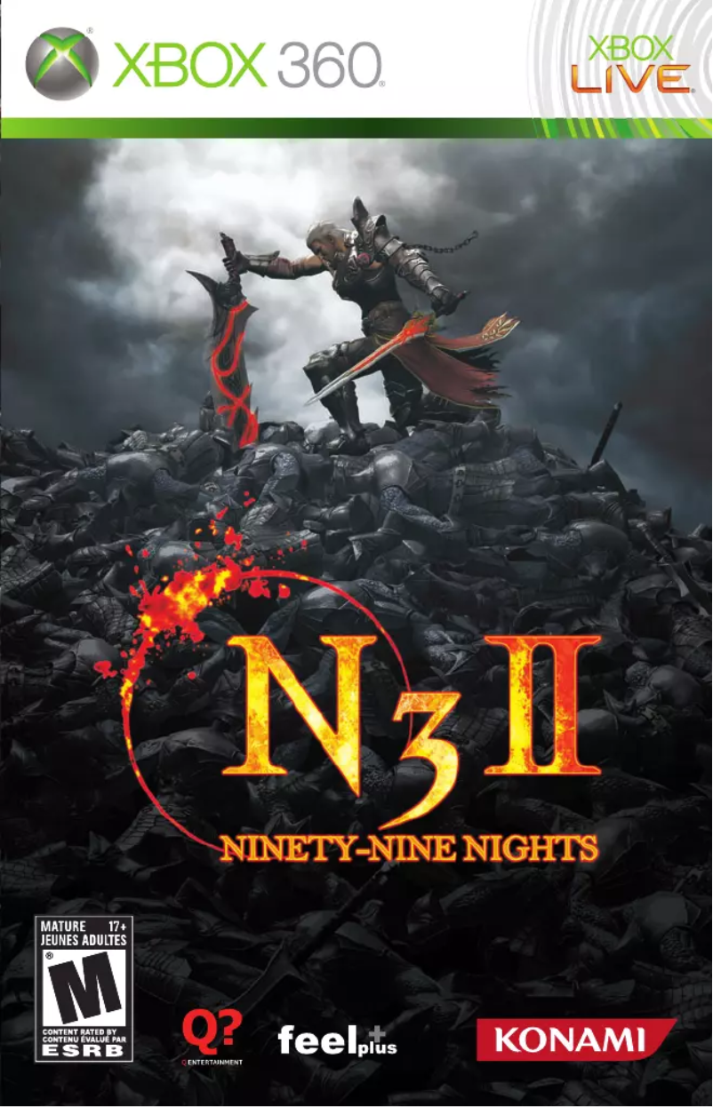 Page n°1 - Manuel utilisateur Konami Ninety-Nine Nights II (Xbox 360)