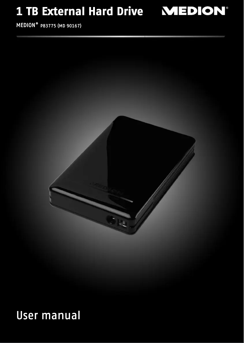 Image de la première page du manuel de l'appareil P83775 (MD 90167)